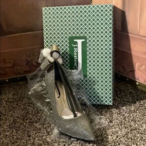 J. Renee silver new high heel shoes